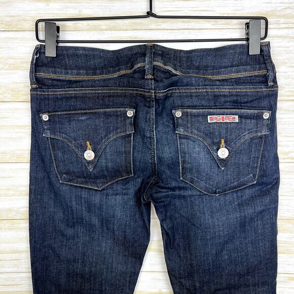 Hudson Collin Skinny Mid Rise Jeans - Picture 6 of 8